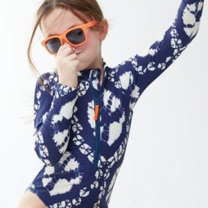 Crewcuts UV protection rash guard swimsuit Audry Tie Dye